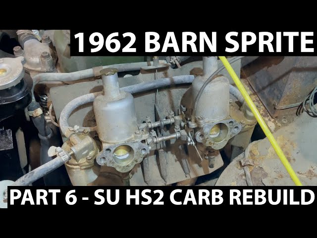 1962 Austin Healey Sprite Mark II - Carb Rebuild