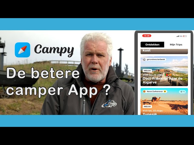 CAMPY | DE BETERE (GRATIS) CAMPER APP ???