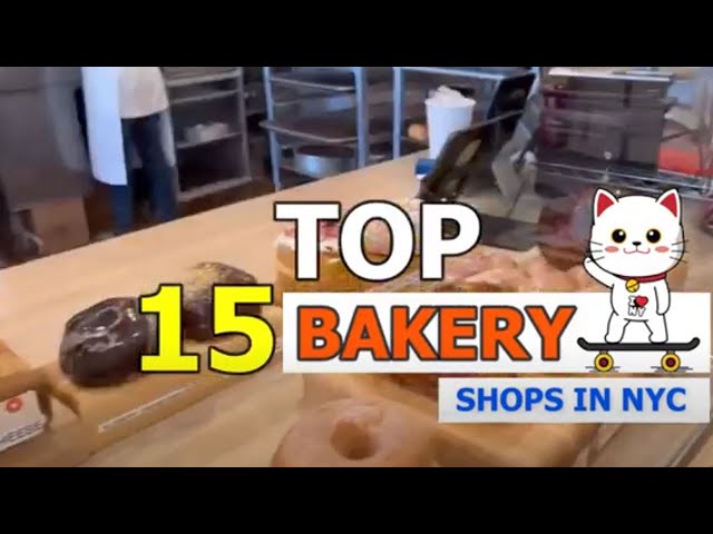 Top 15 Bakery Shops in New York City | Fortune Kitty tour ❤️🗽"