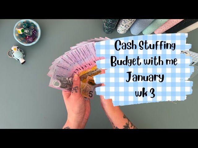 Cash Stuffing January wk 3 | Aussie Cash Stuffing | Debt Journey | Budgeting