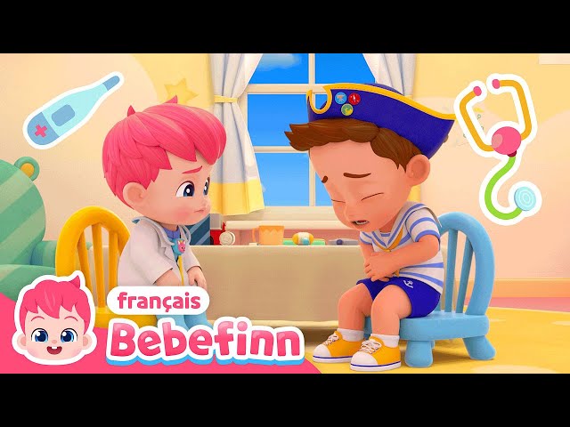 🏥Le Jeu de l’Hôpital | Chanter avec Bebefinn | Bebefinn français👶Chansons pour Enfants