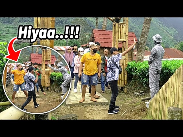 PATUNG HIDUP BIKIN SHOCK !! Statue Prank Kocak Bikin Ngakak 😂