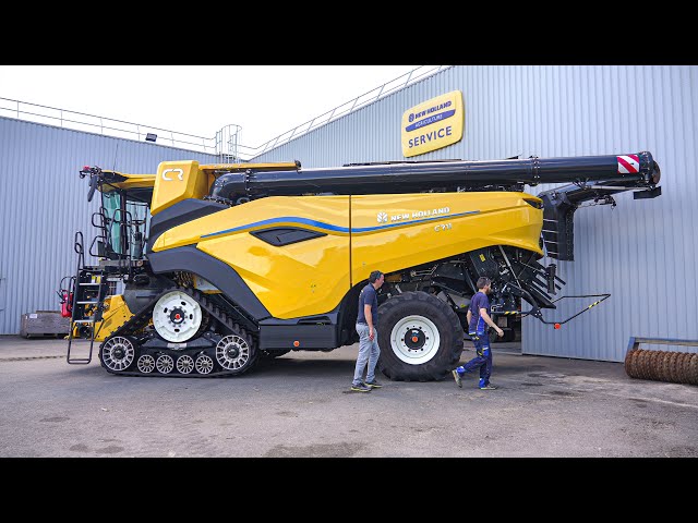 MOISSON 2024 | 2 JOURS AVEC LA NOUVELLE MOISSONNEUSE CR11 de chez New Holland !