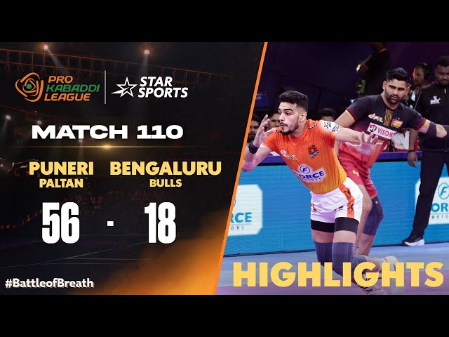 #PuneriPaltan dominated with a 38-point victory over #BengaluruBulls! | #ProKabaddiOnStar HIGHLIGHTS