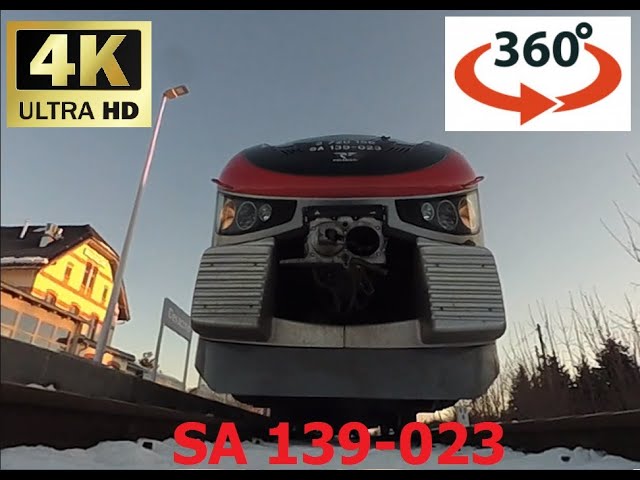 Stormtroopers 360° camera under train (4K) PESA SA 139-023 KAMERA NA TORZE