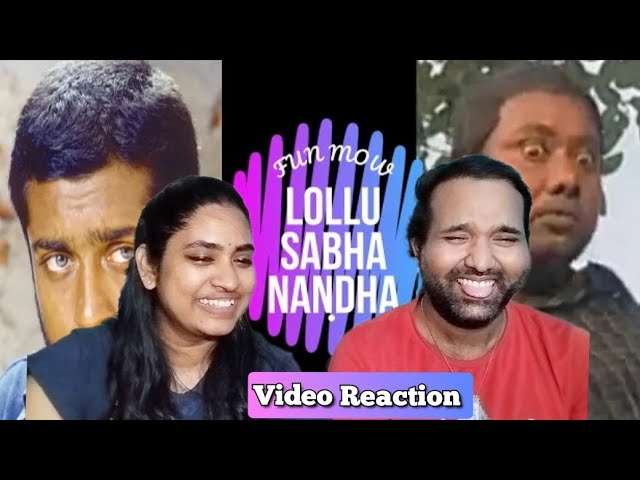 Lollu Sabha Nandha Movie Spoof😂🤣😜😝 Video Reaction | Vijay Tv | Tamil Couple Reaction