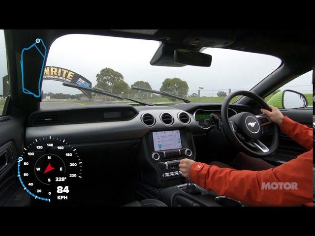 2020 Ford Mustang 2.3 High Performance Sandown onboard | MOTOR