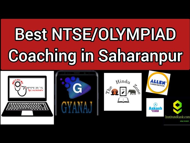 Best NTSE, Olympiad Coaching in Saharanpur #ntse #olympiad @ToppersAcademyApp