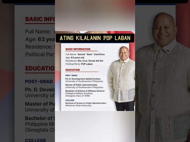 ATING KILALANIN PDP LABAN BATO DELA ROSA #pdplaban #batodelarosa #election2025 #shorts #fyp