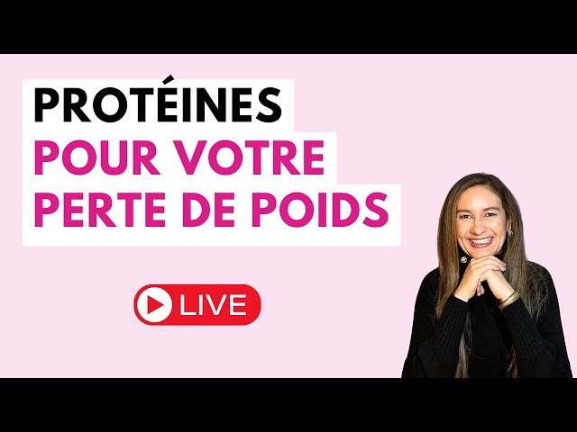 Les meilleures protéines pour la perte de poids après 40 ans [Live avec Rafaela]