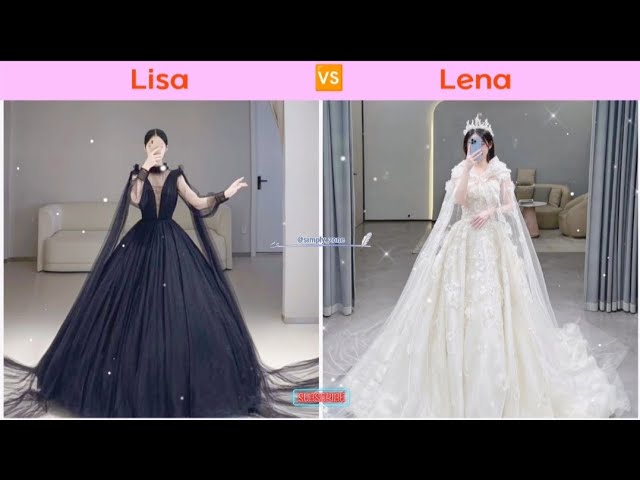 Lisa or lena choices 🤑🥳 || choose your favorite 😍🎁 || lisa vs lena 💅💃👛👠