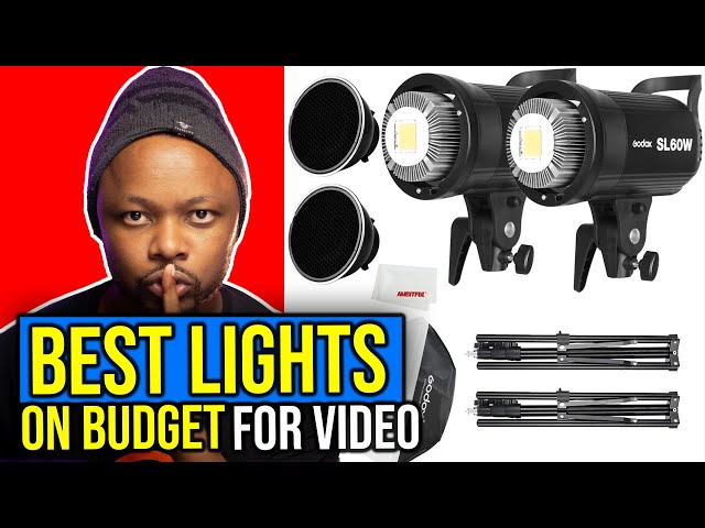 Cheap Lighting For YouTube and Filmmaking / Godox SL-60W LED Video Light