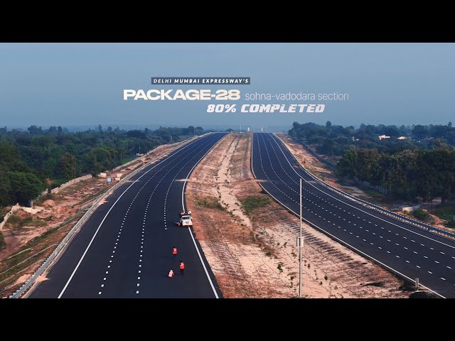 Delhi Mumbai Expressway Progress | After Godhra | Sohna-Vadodara Section Package-28