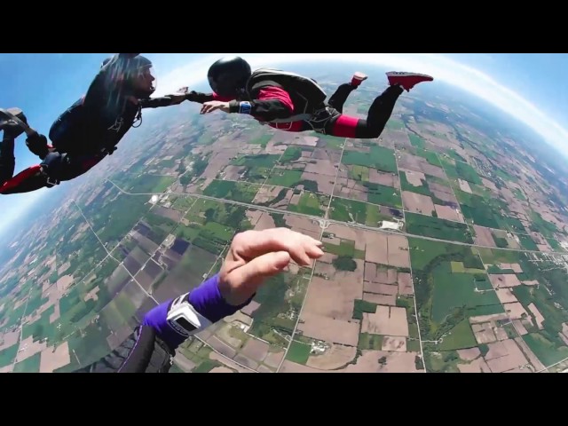 360 Skydiving in Formations!