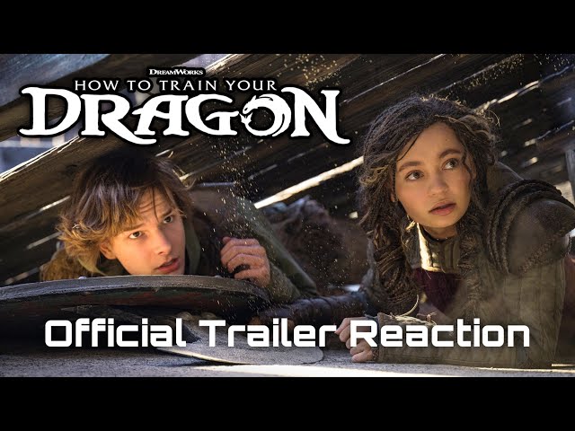 How to Train Your Dragon (2025) - Official Trailer Reaction