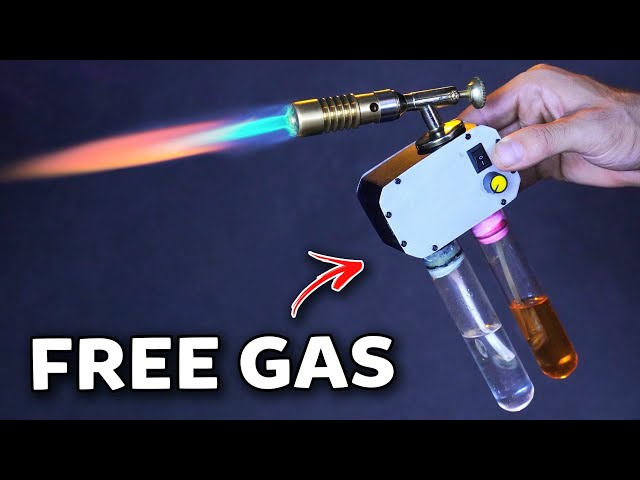 ATOMIC Free Gas !? How to make Free Lpg gas using water at home easly