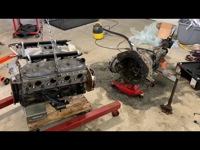 LS Swap B7 Audi A4 (AWD Transmission adapter & flywheel OB2/OB4 6-speed) Ep: 4