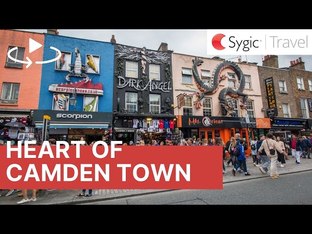 360 video: Heart of Camden Town, London, UK