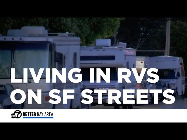 Bay Area residents frustrated over RVs parked on street where homeless live