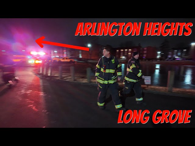 Apartment Fire at 2315 West Nichols Rd. Arlington Heights