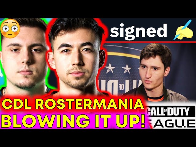 CDL Rostermania BEGINS: Contracts Signed, Players LEAKED?! 😨