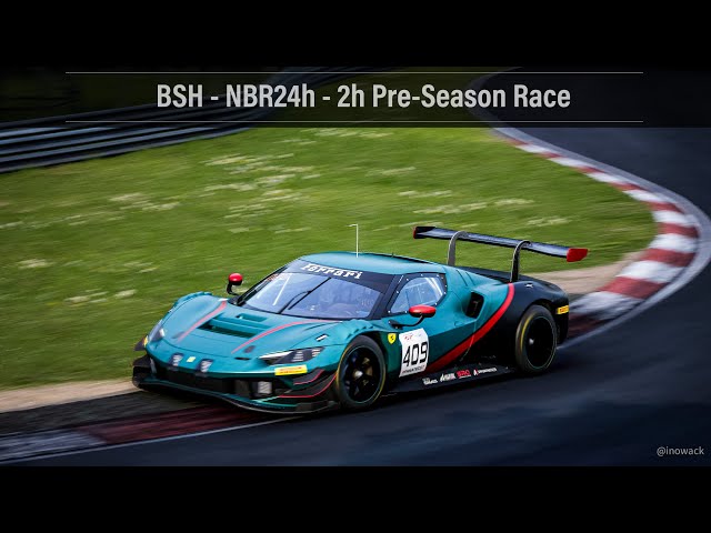 LIVE: ACC | BSH - NBR24h - 2h Pre-Season Race | Onboard