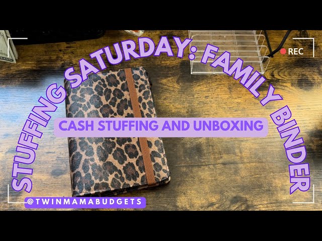 Family Binder Cash Stuffing | Jasmine’s Wallet Unboxing | Mini Cash Stuffing | $50