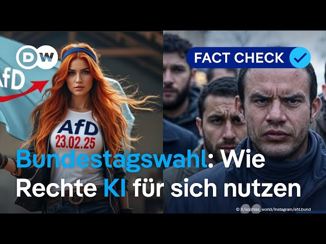 Faktencheck: Der Einfluss von KI-Influencerinnen auf die Bundestagswahl | DW Nachrichten