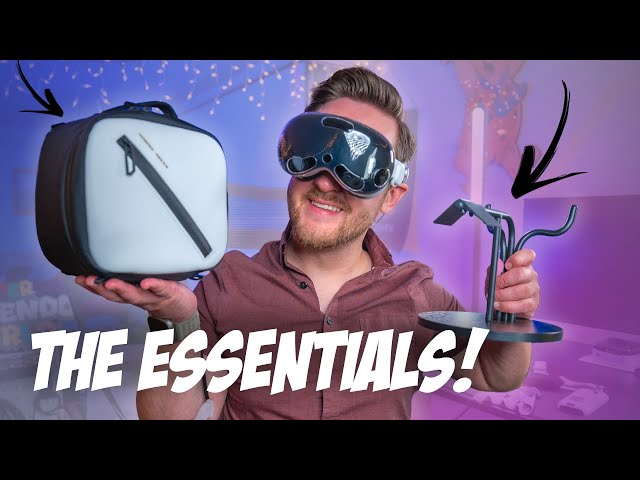 5 MUST Have Apple Vision Pro Accessories - The Best Accessories I Found So Far!