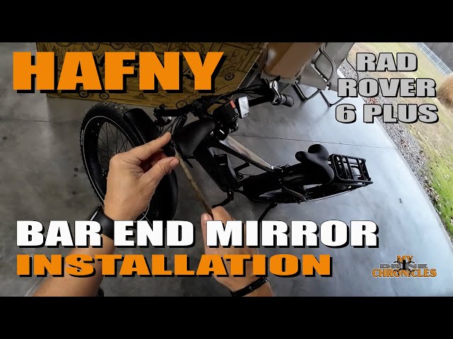 Hafny Bar End Mirror Installation