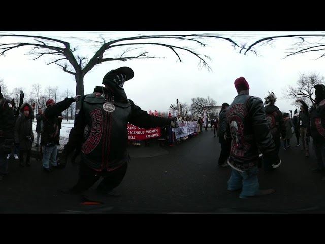 360 Video: Indigenous Peoples' March 2019, Washington D.C.