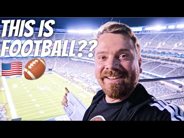 SCOTTISH REACTION TO AMERICAN FOOTBALL 🏈