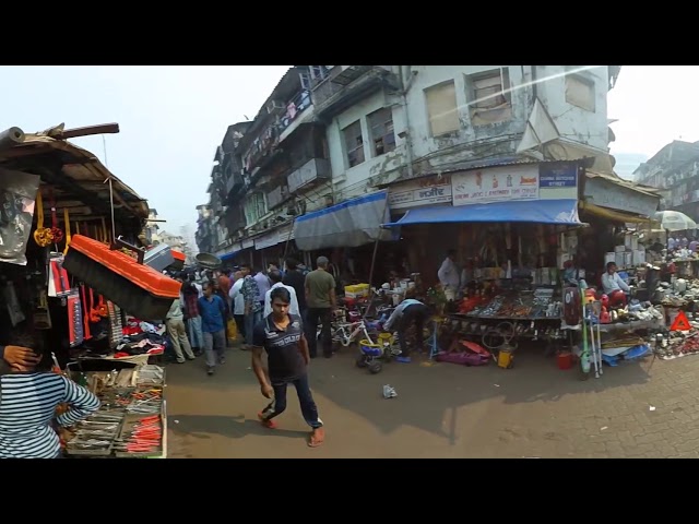 Mumbai Market Places in VR compilation