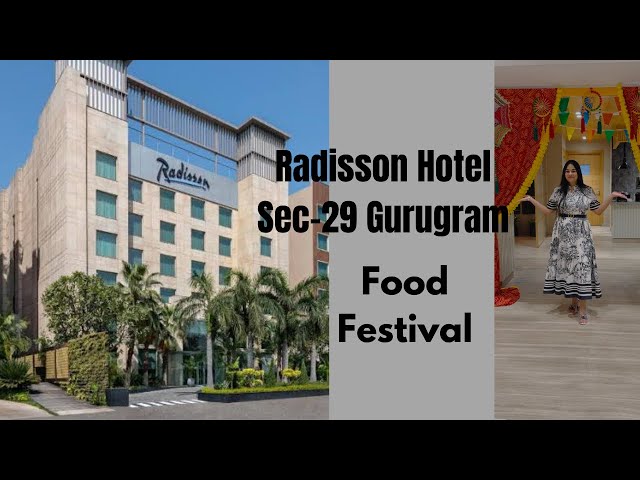 Radisson Hotel Sec-29 Gurugram Dinner Buffet Review