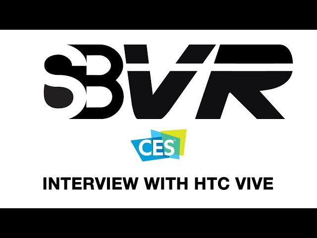 Interview with HTC VIVE at CES 2018 in VR