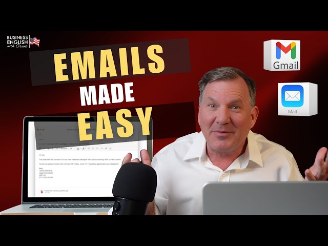 Business Email Tips: How to Write English Business Emails