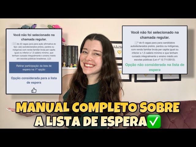 COMO FUNCIONA A LISTA DE ESPERA DO SISU 2025 | Como Escolher a Lista de Espera no Sisu???✅