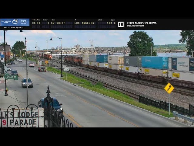 Fort Madison Lost Duck Brewing Live Railcam - Fort Madison, IA #SteelHighway