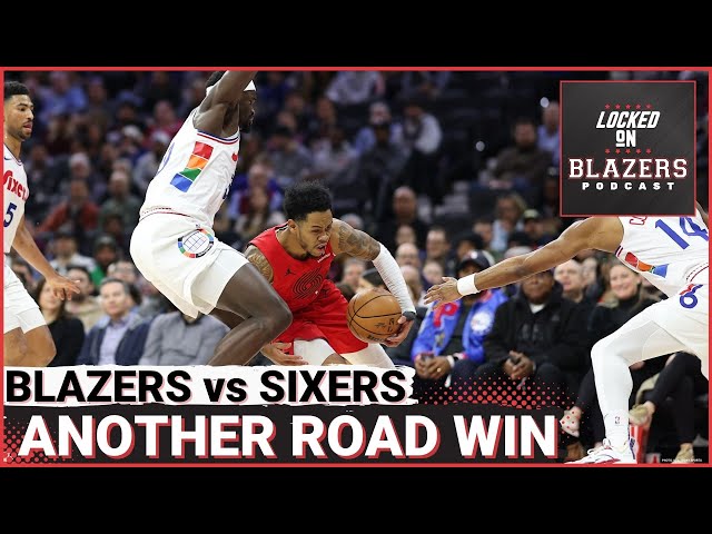 Trail Blazers Continue to Take Care of Business, Beat the Sixers, and Press Towards the ... Play-in?