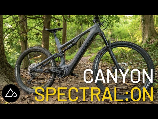 2021 Canyon Spectral:ON Electric Trail Bike with Mixed Wheels Blasts Descents [eMTB Review]