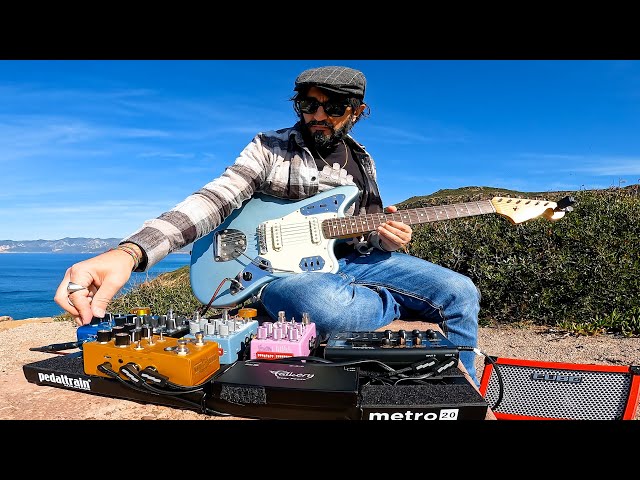 Ambient Guitar Tones || Outdoor Music || Seaview Landscape