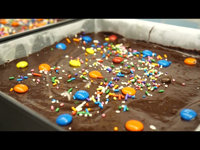 How to make Various American Tray Bake, chocolate cookie bars - Korean food