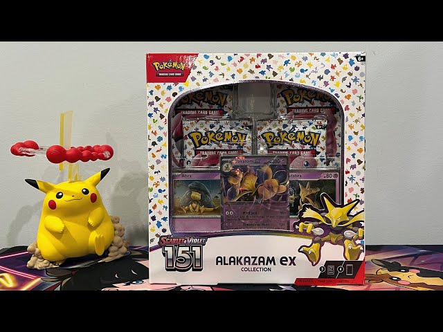 Amazing Pulls from the Alakazam ex Collection | Pokémon Scarlet & Violet 151 Collection Pack Opening