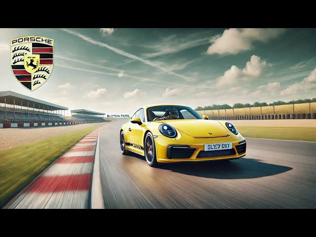 🚗 Student Tackles Blyton Park in a Yellow Porsche | Ash Miller's Driving Lesson in VR 360 🏁