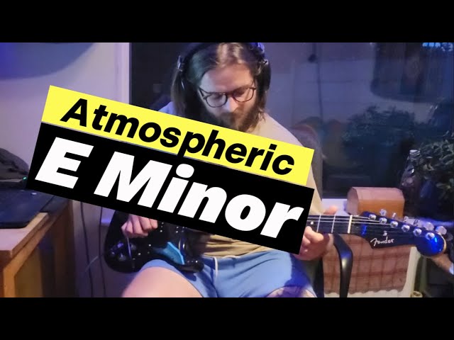 Improvisation in E Minor ATMOSPHERIC Backing Track (ElevatedJamTracks)