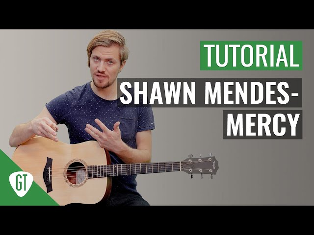 Shawn Mendes - Mercy | Gitarren Tutorial Deutsch