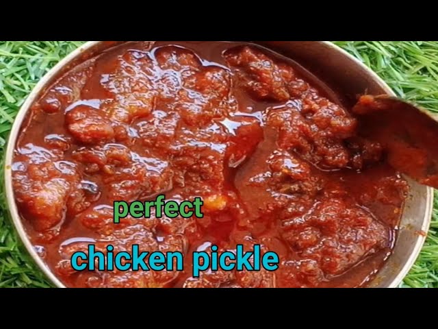 tasty chicken pickle perfect tips &measurements 👌|chicken recipe#chicken #chickenpicle#nonvegrecipe