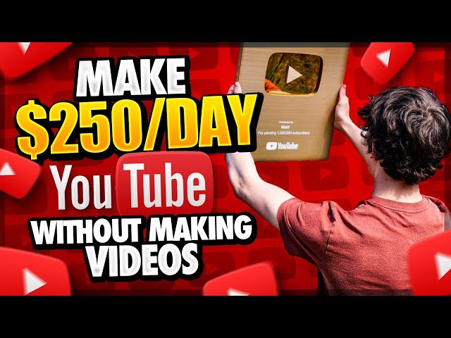 How To Earn Money On Youtube WITHOUT Making Videos 2020!