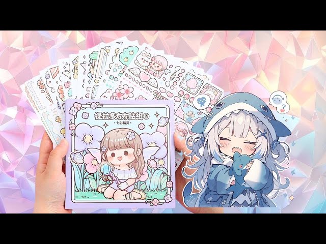 [ASMR] Satisfying Princess Sticker Book #asmr #disney  #princess  #diy #toys #sticker