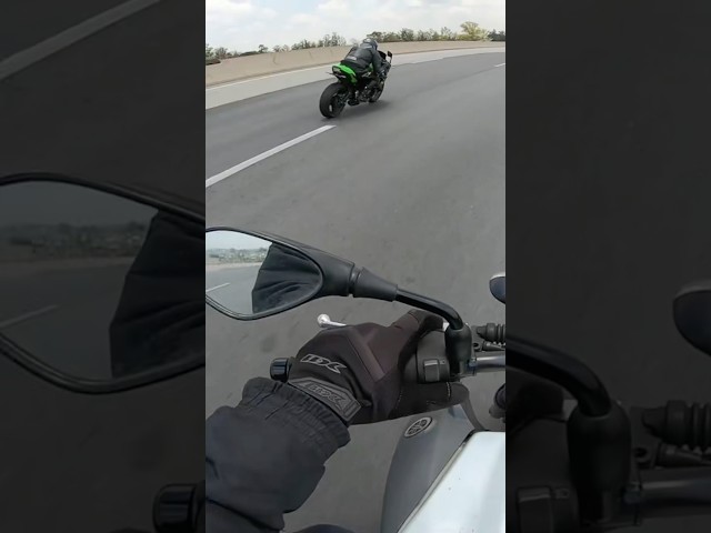 Scape esportivo na rodovia olha o barulho !! Susto de moto